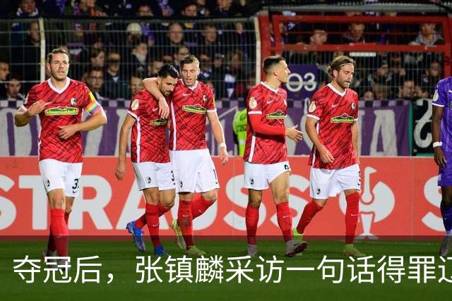 夺冠后，张镇麟采访一句话得罪辽宁，辽蜜：有本事到四川证明价值